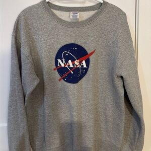 Jerzees NuBlend Gray Sweatshirt